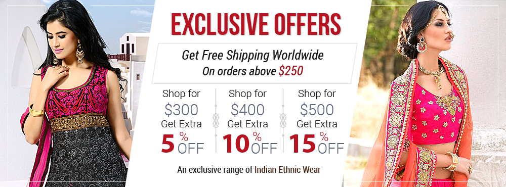 Get Free Shipping Worldwide On Order Above $250